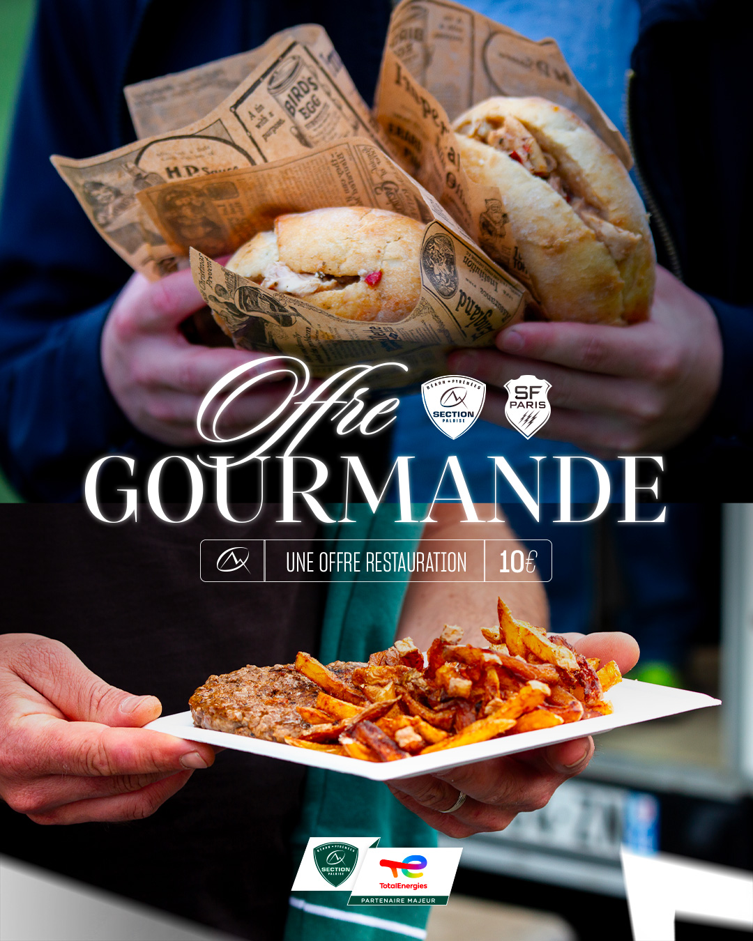 OFFRE GOURMANDE STADE FRANCAIS